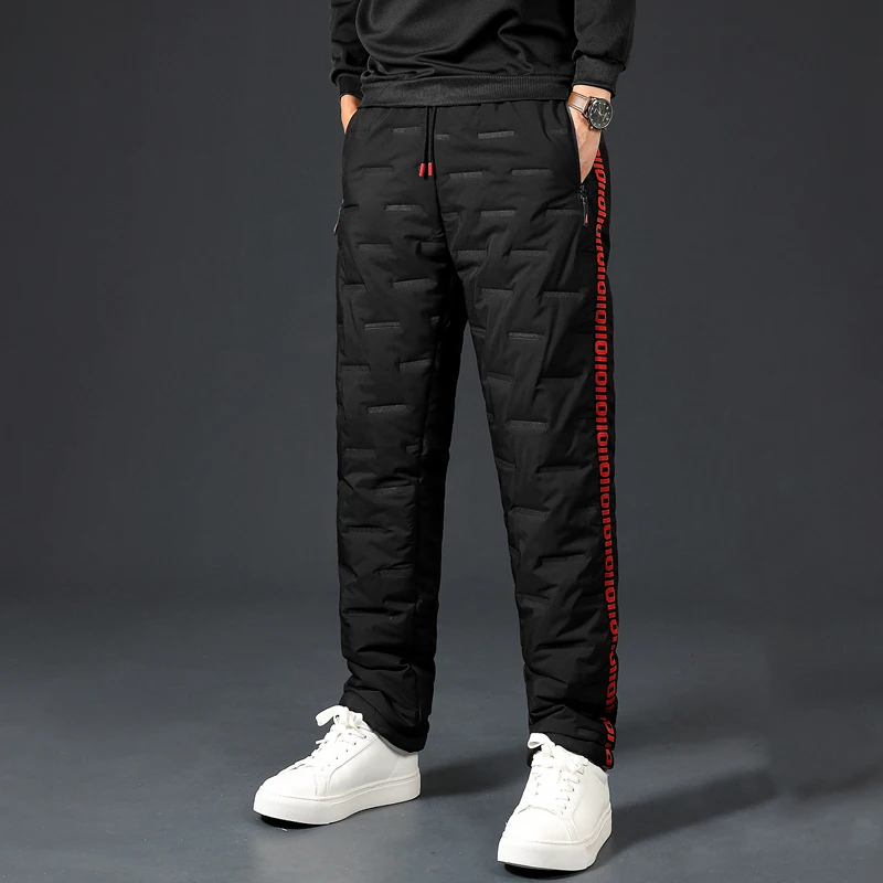 Winter Lambswool Down Pants Wa - Streetwear Brand Joggers 评论和价格