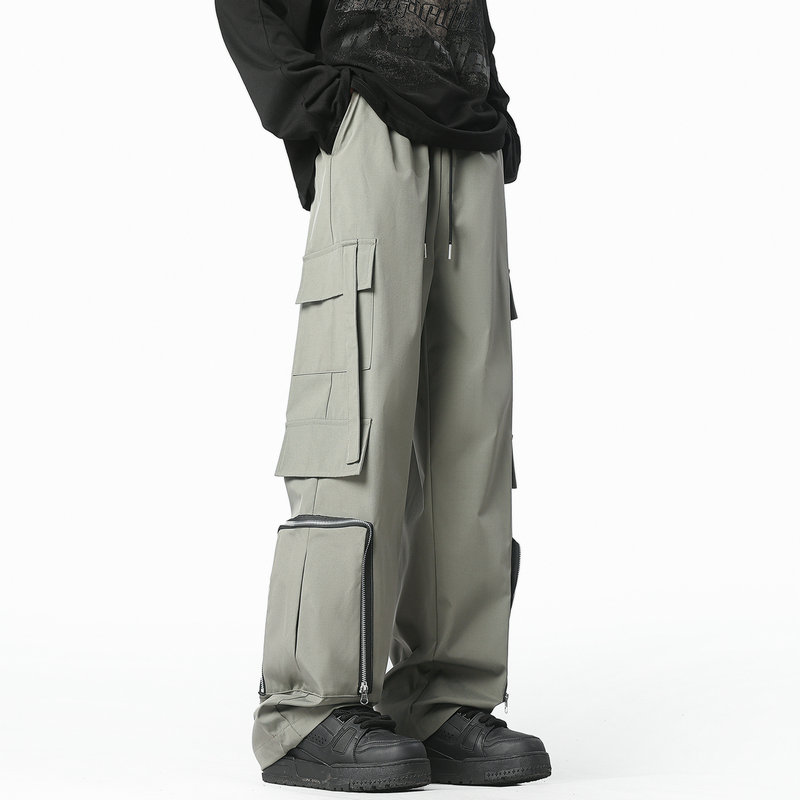 Fashion Men Cargo Pants Loose  - Streetwear Brand China 评论和价格