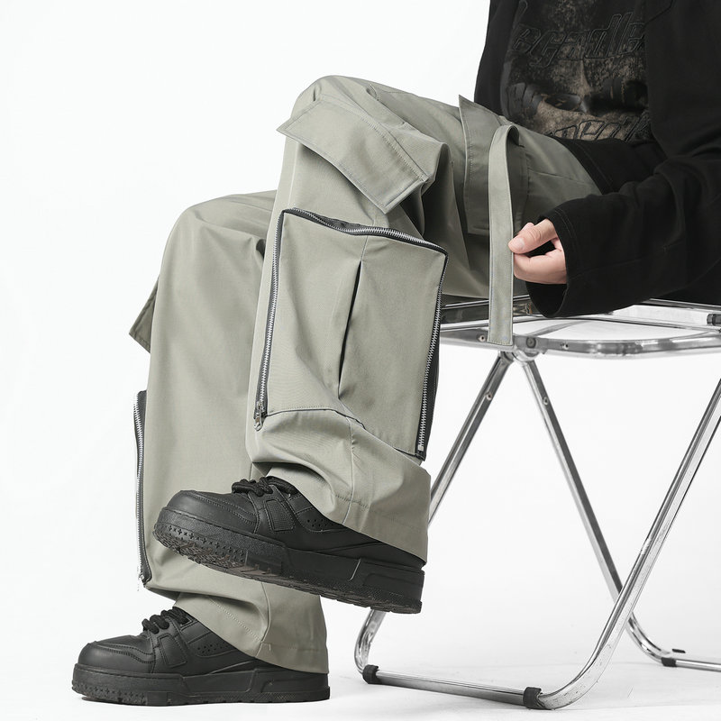 Fashion Men Cargo Pants Loose  - Streetwear Brand China 评论和价格