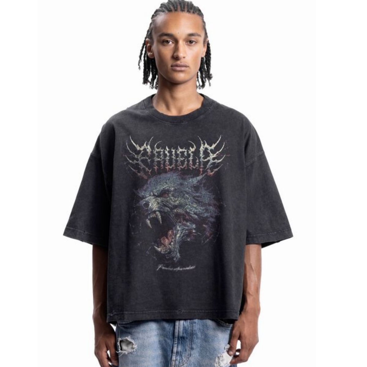 Goat Metal Font Street Trendy  - Streetwear Brand Font 评论和价格