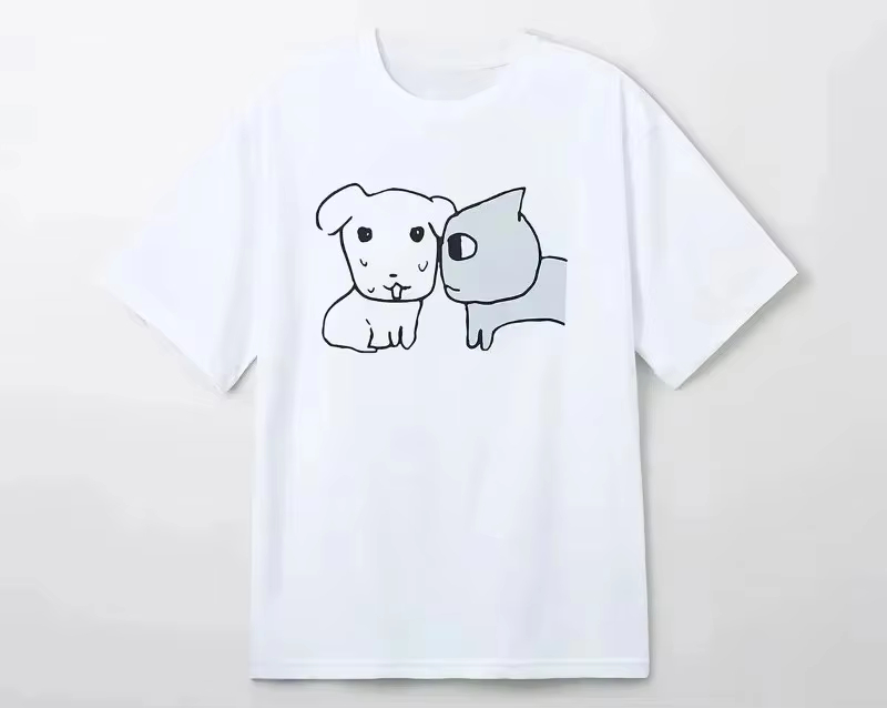 Black Cat Scribbled Puppy Cryi - Streetwear Brand Cat 评论和价格